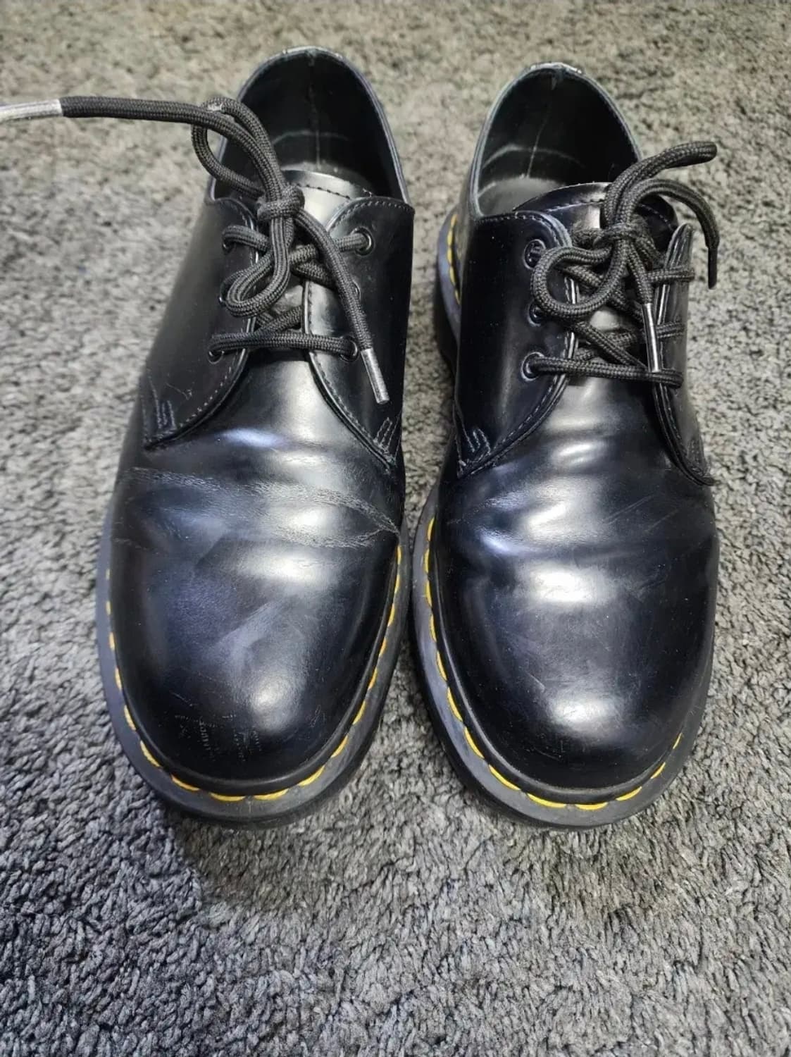 닥터마틴 1461  벡스 블랙 스무스 uk8  
270 사이즈  상품이미지5