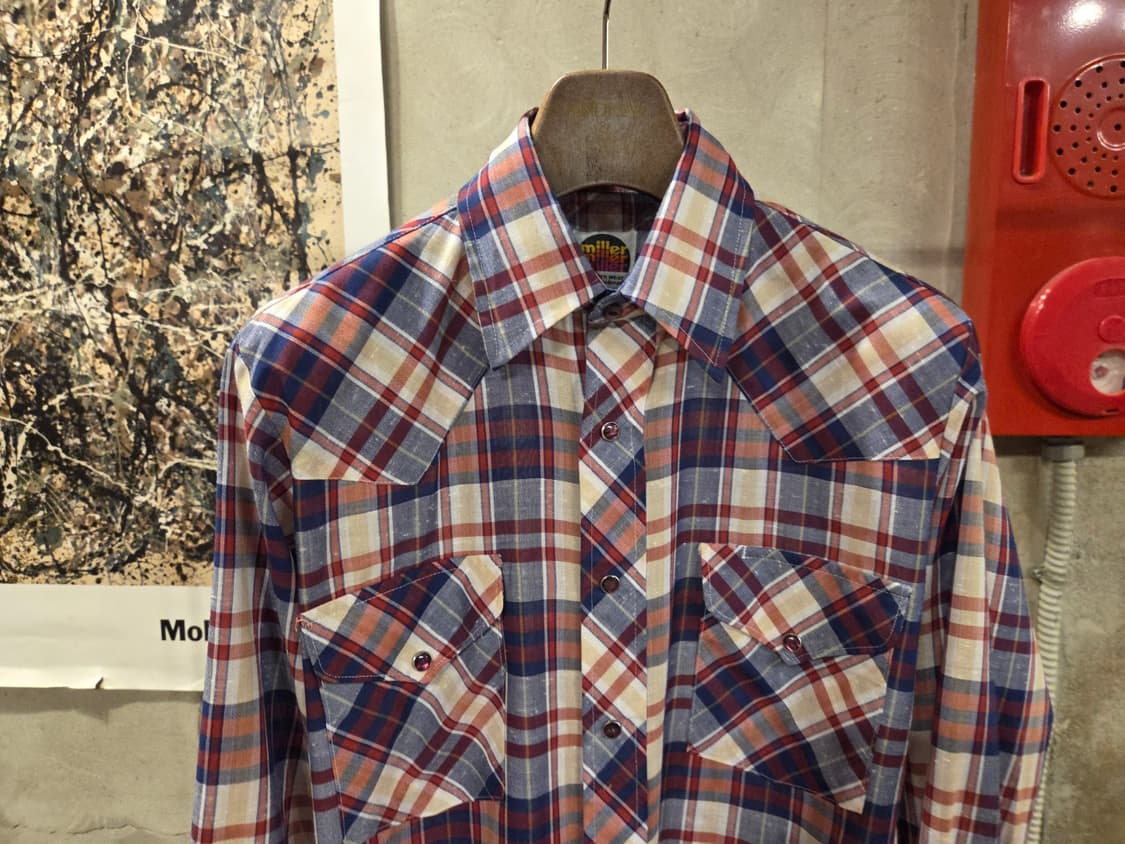 80'S 미제 웨스턴셔츠 상품이미지9