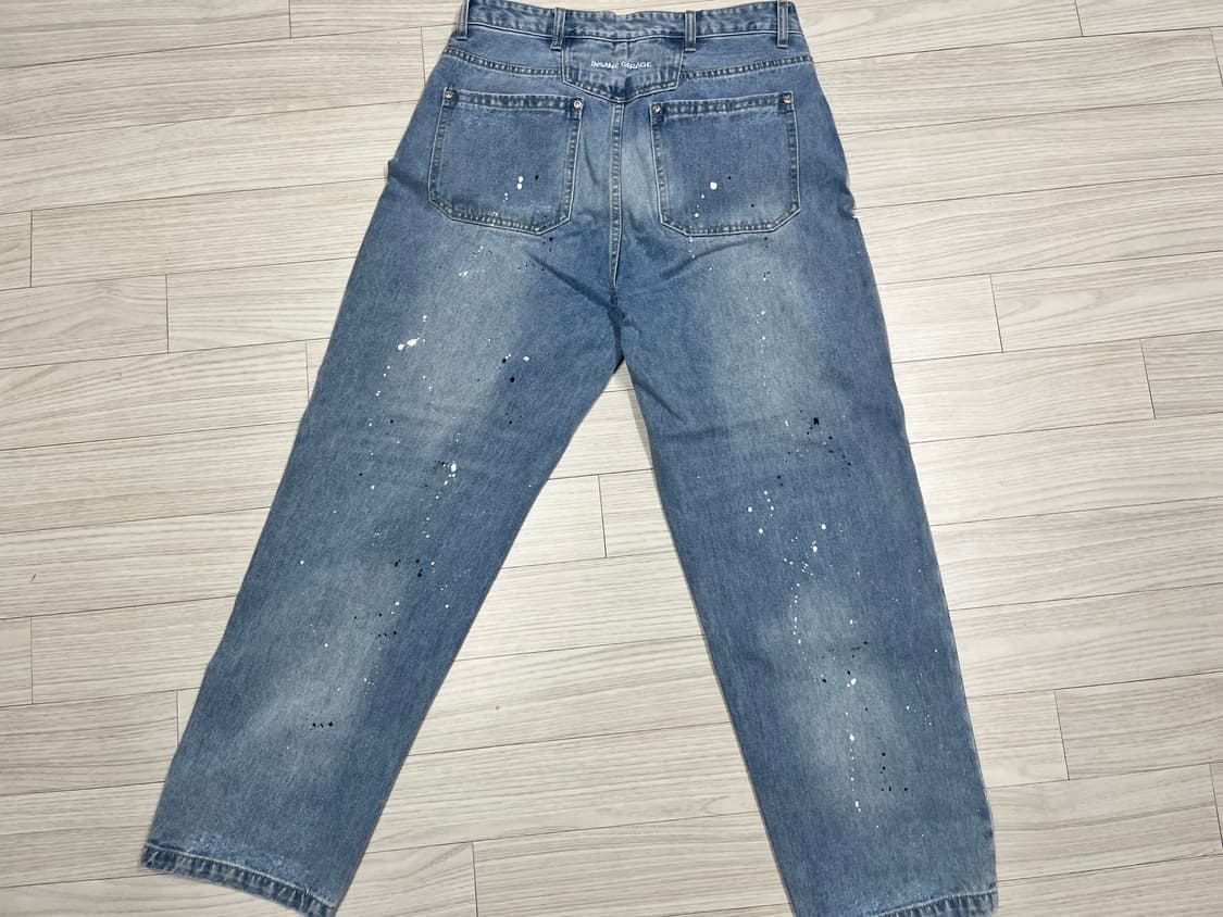 인세인개러지 페인트 진 라이트 인디고 2사이즈 상품이미지3