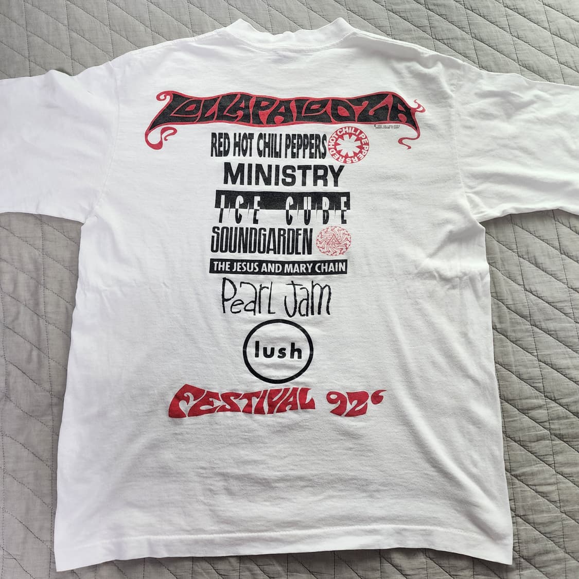 [L] 90s 롤리팔루자 LOLLAPALOOZA 빈티지 밴드티 상품이미지5