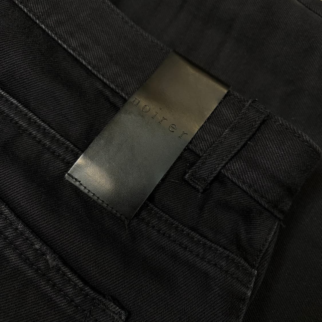 noirer 노이어 부츠컷 블랙데님 50  상품이미지3