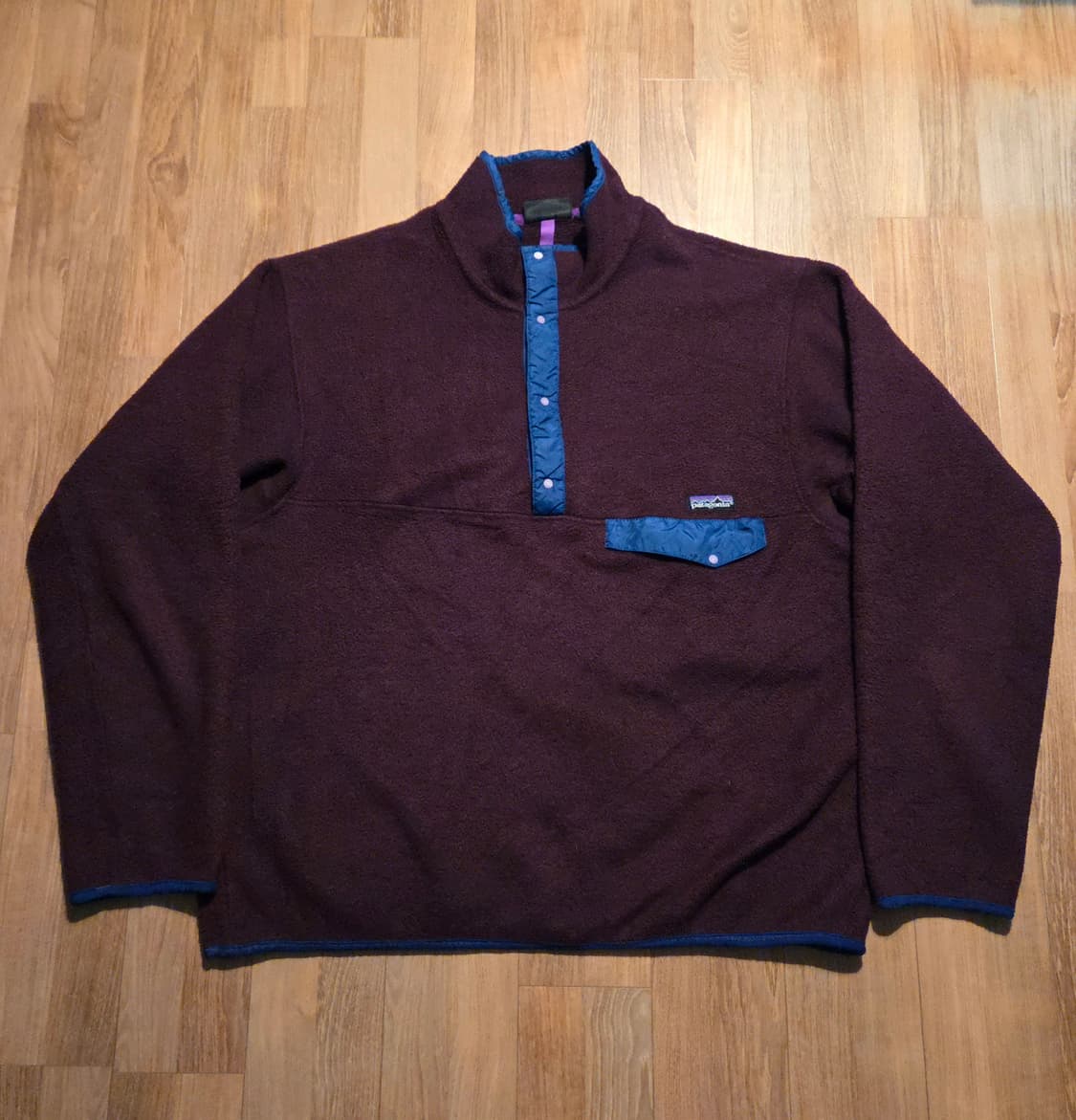(XL)파타고니아 90s Rare 브라운/블루 신칠라 상품이미지1