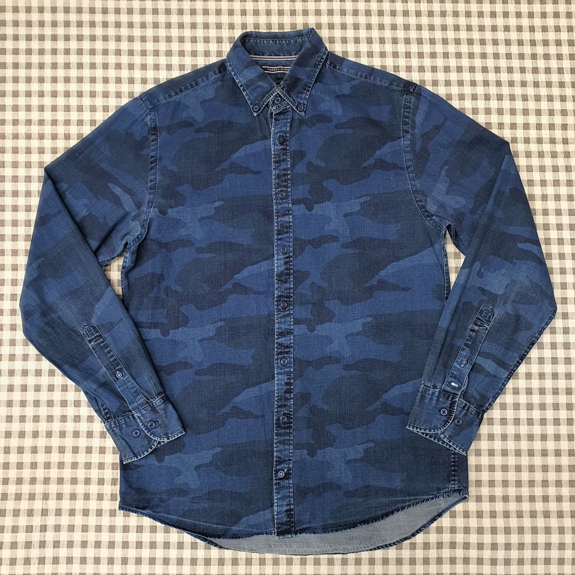타미힐피거 카모 데님 청셔츠 남자95 상품이미지1