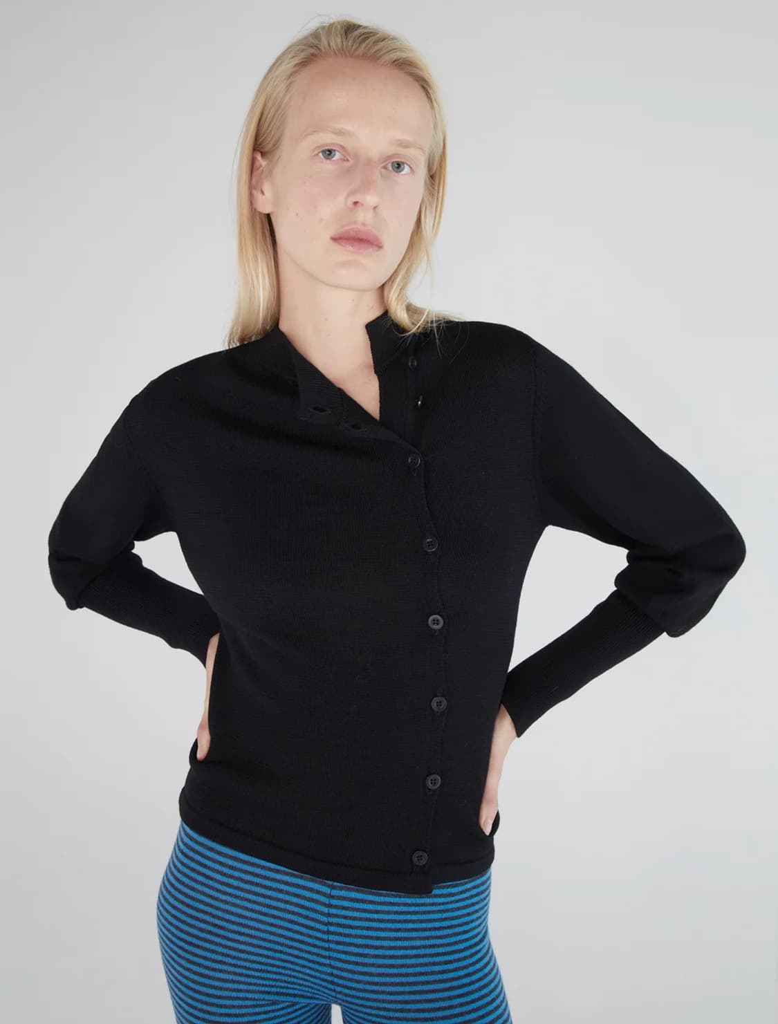 [XS,S,L]팔로마울 Gisela 가디건/블랙 상품이미지1