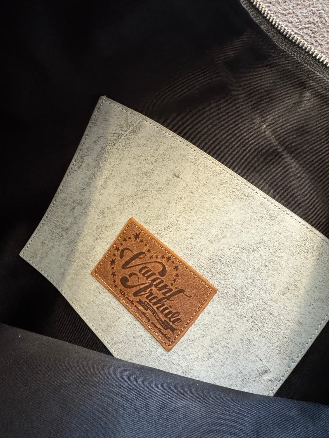 베이컨트 아카이브 벨라 와이드 더티 화이트 미시착 상품이미지4