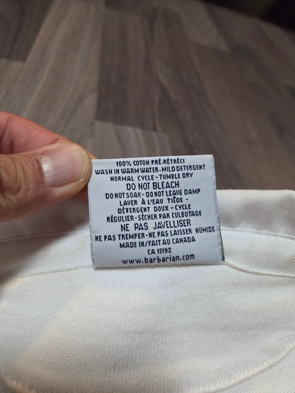 바바리안 럭비티 [xl] 상품이미지4