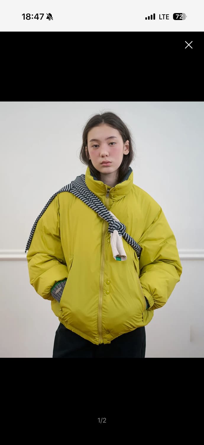 노컨텐츠 리버시블 덕다운 점퍼 패딩 상품이미지2