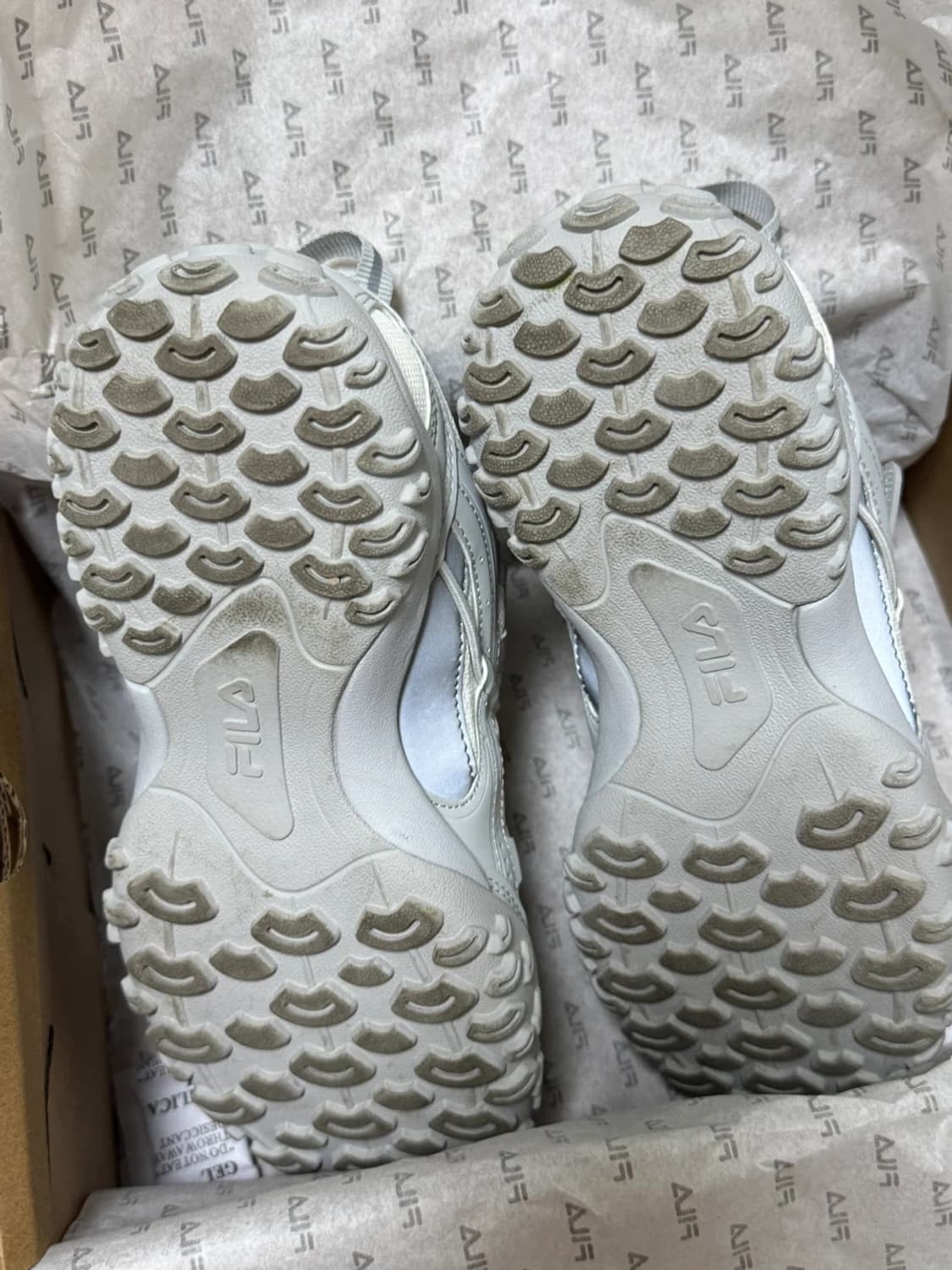 휠라 에샤페 벨크로 그레이 230 1회 착용 상품이미지8