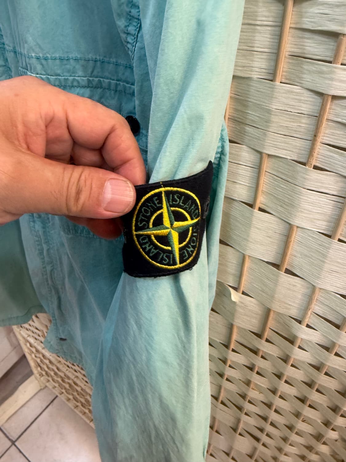 95 정품 스톤아일랜드 투포켓 오버셔츠 자켓 팝니다 상품이미지3