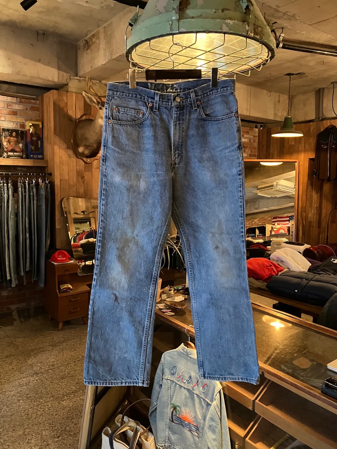 90s USA 빈티지 리바이스 517 부츠컷 데님 팬츠 상품이미지1