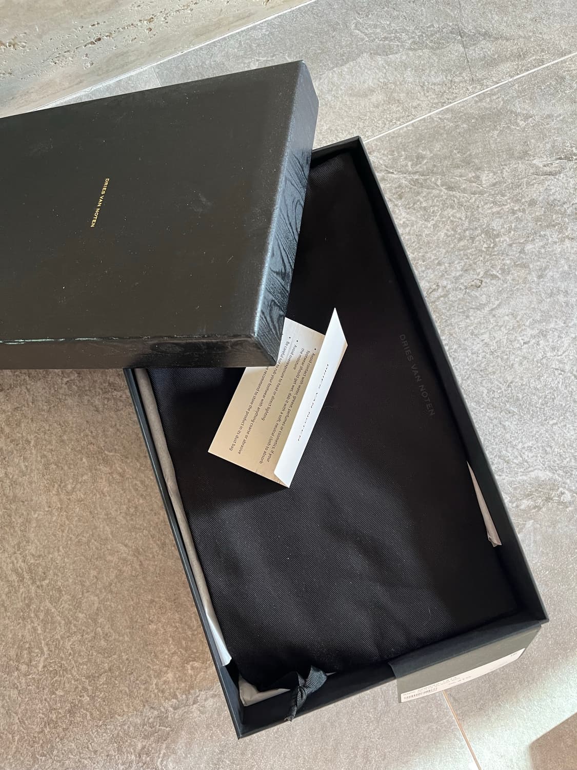 24fw 드리스반노튼 블랙 가죽 로퍼 슈즈 (265) 상품이미지8