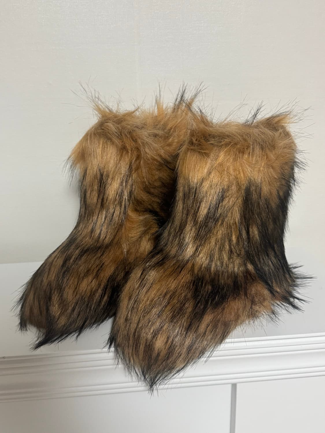 퍼부츠 털부츠 브라운 38size새상품 상품이미지1