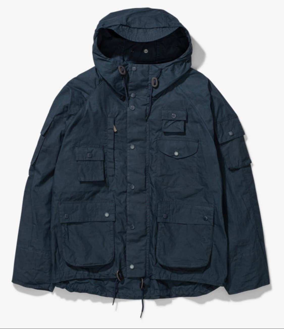 엔지니어드가먼츠 × 바버 톰슨 자켓 네이비 S 상품이미지1