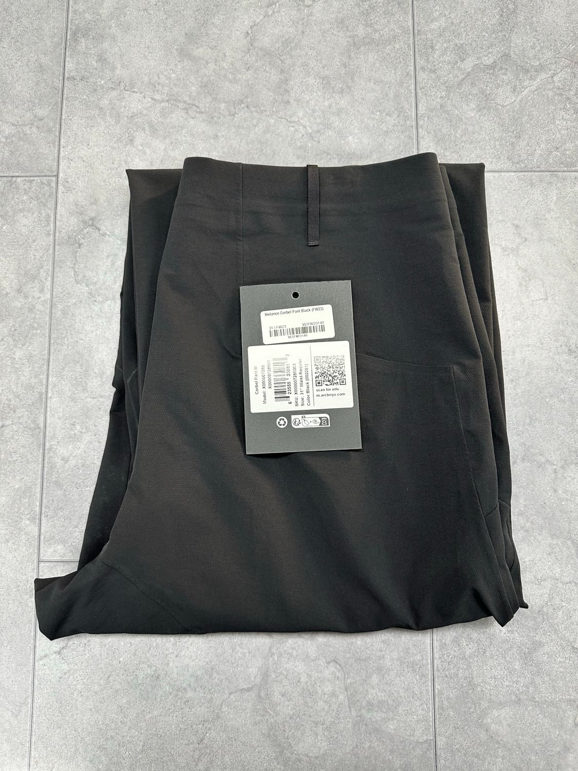[31] 베일런스 코벨 팬츠 블랙 상품이미지6