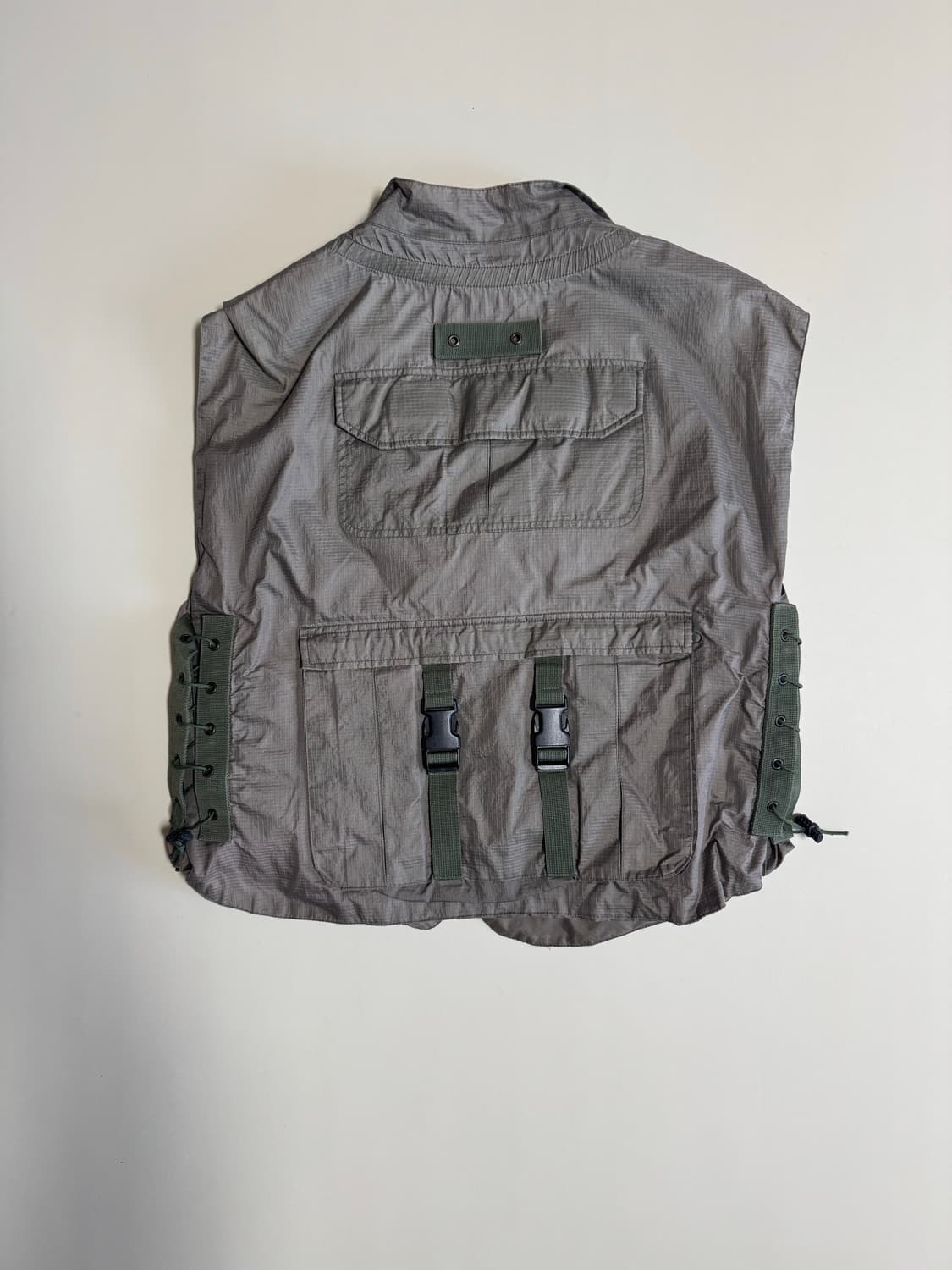 미군 항공 점퍼 조끼 그레이 상품이미지2