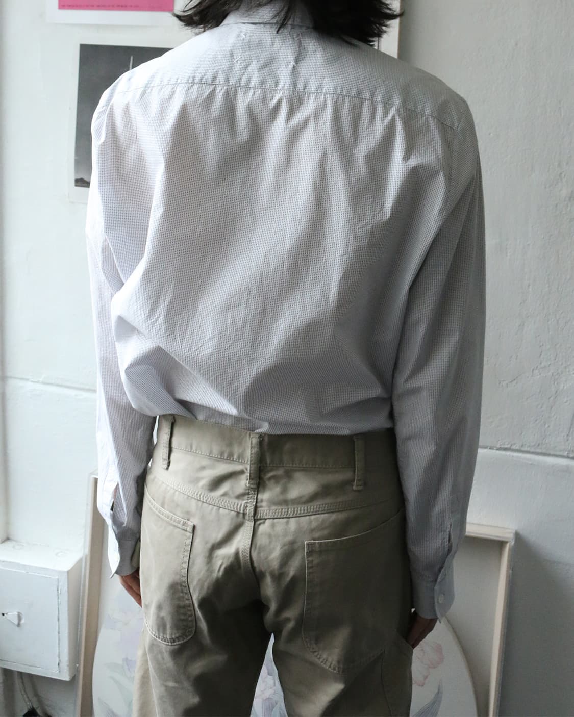 메종 마르지엘라 화이트 도트 셔츠  상품이미지3