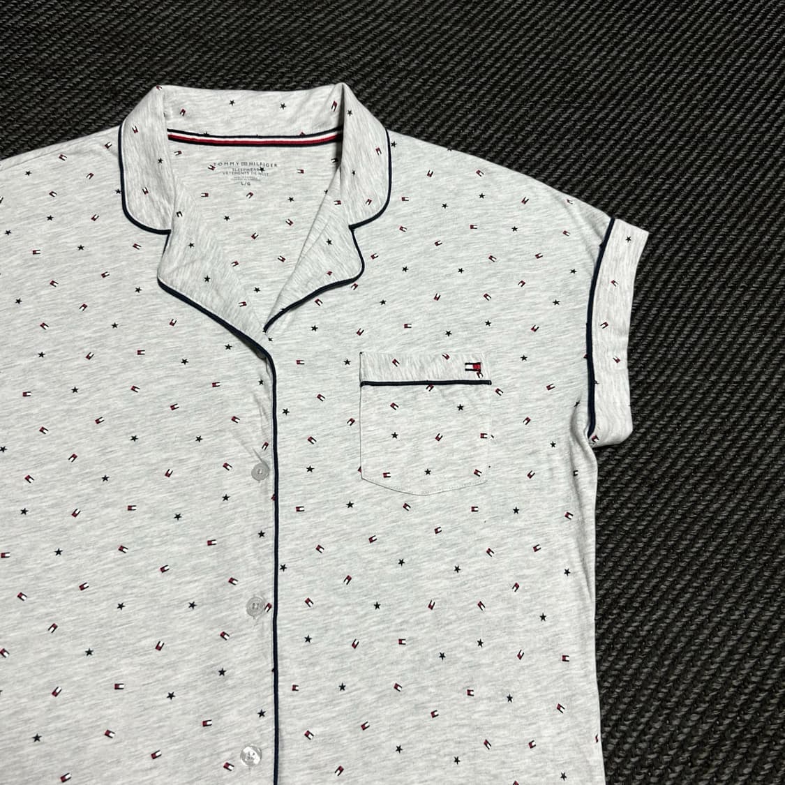 [L] Tommy 타미힐피거 우먼즈 파자마 룸웨어 상의 상품이미지2