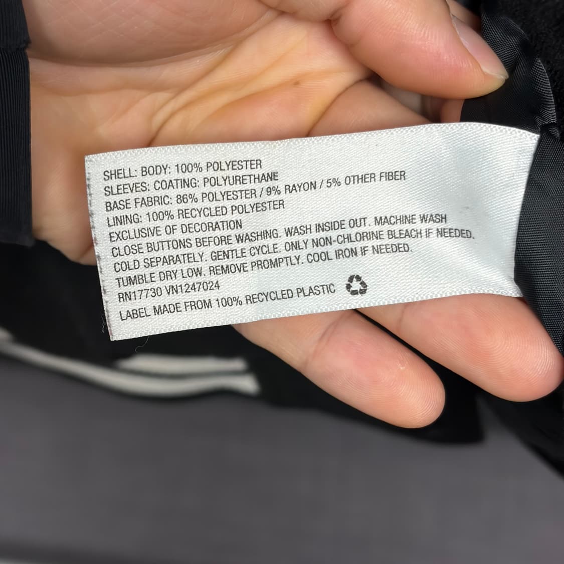 빈티지 바시티 자켓 1 상품이미지5