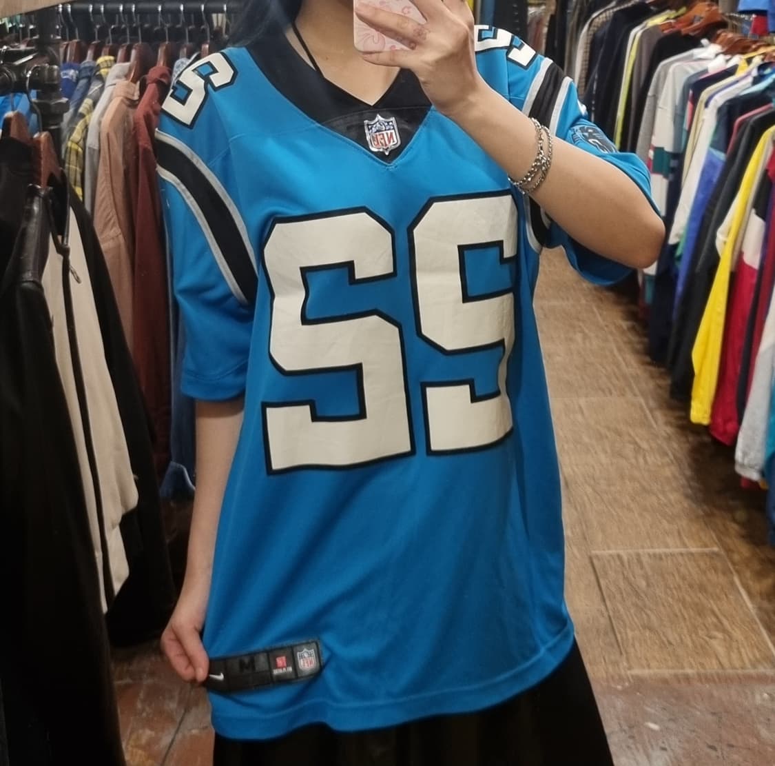 [Hi] NFL 풋볼져지 반팔티 스카이블루 상품이미지1
