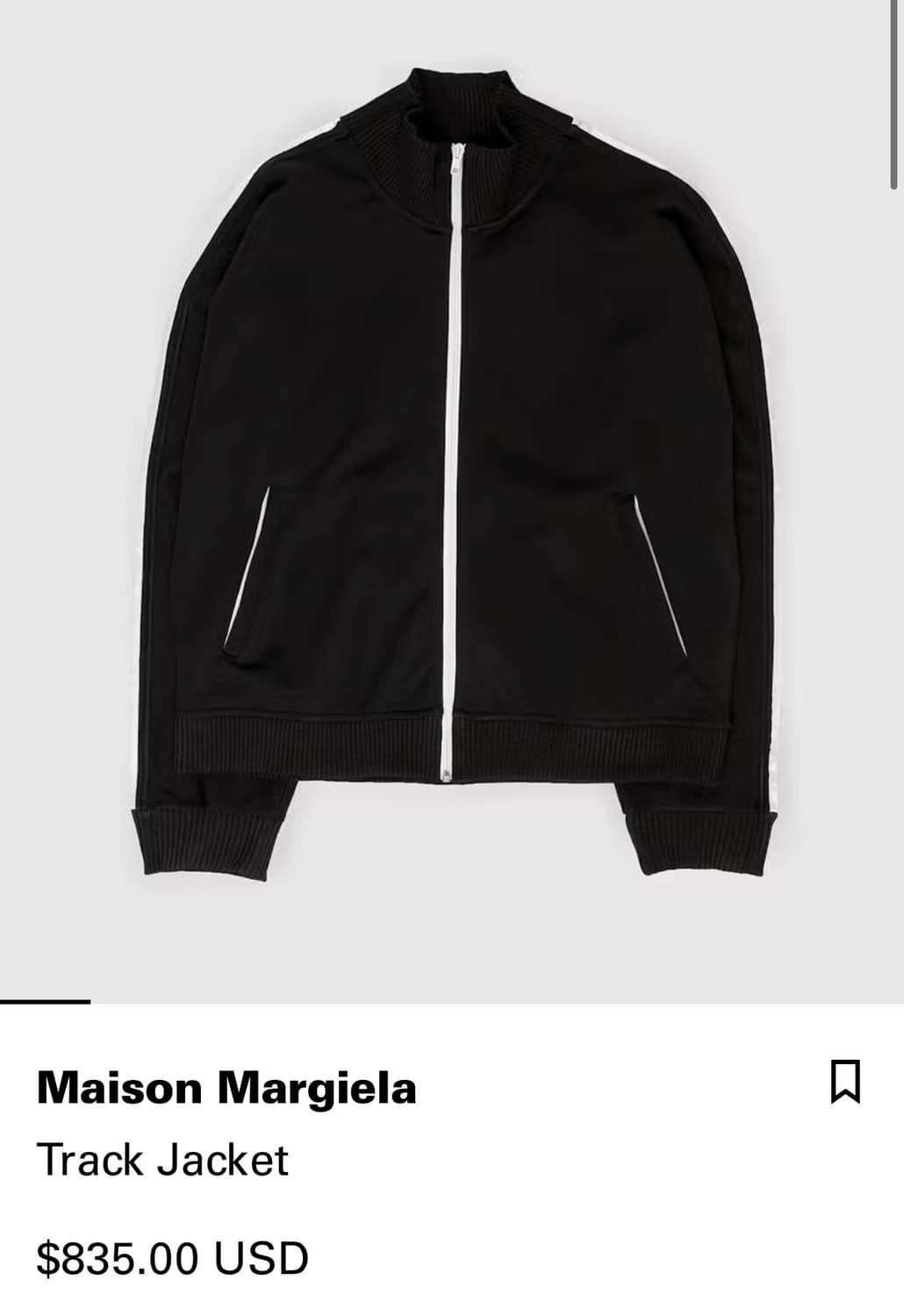 [50] 마르지엘라 20ss 4 스티치 아웃라인 트랙 자켓 상품이미지8