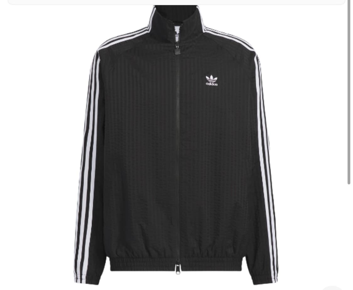 아디다스 오버사이즈 트랙탑 블랙  상품이미지1