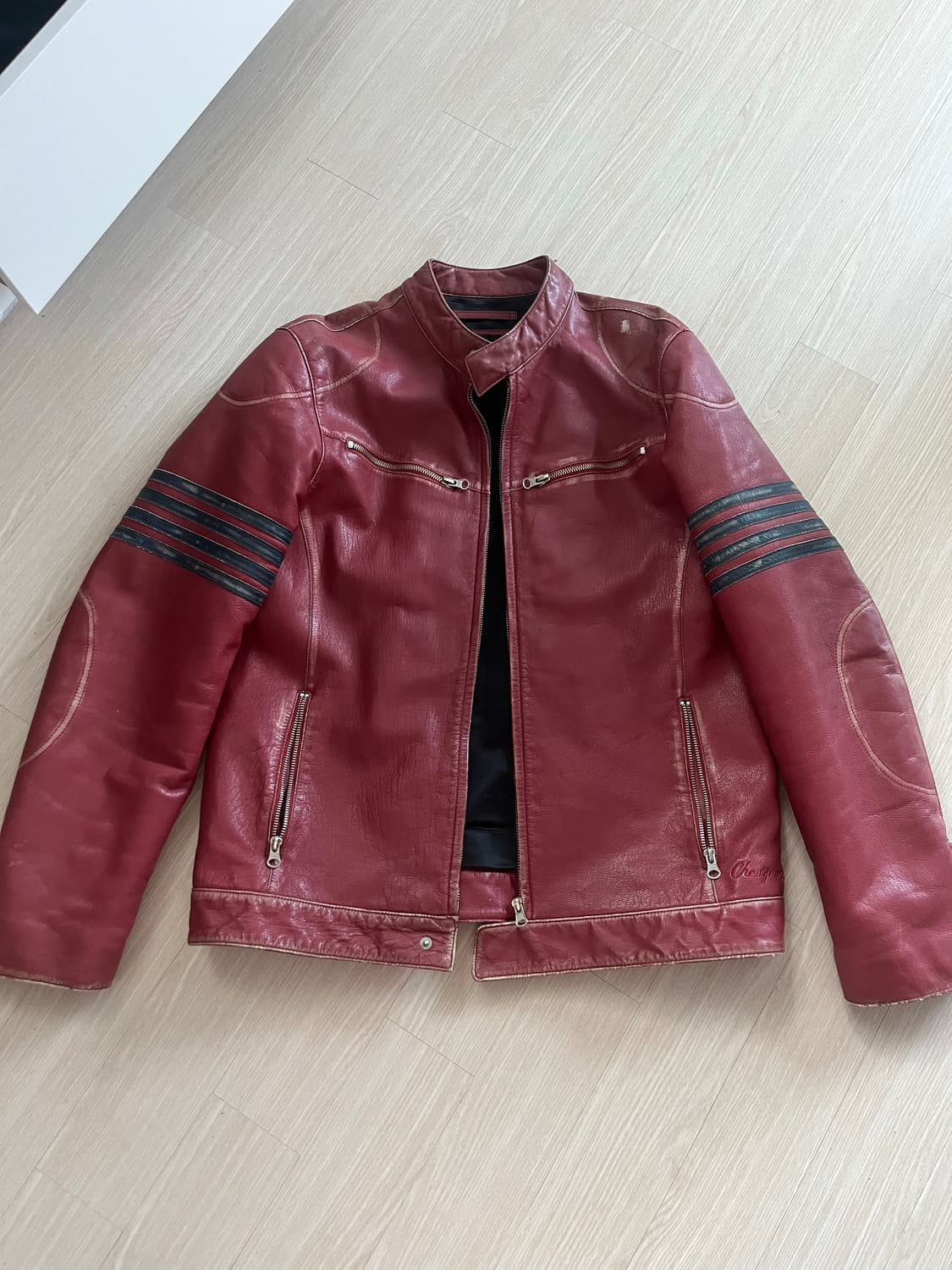 쉐비뇽 가죽자켓  상품이미지1