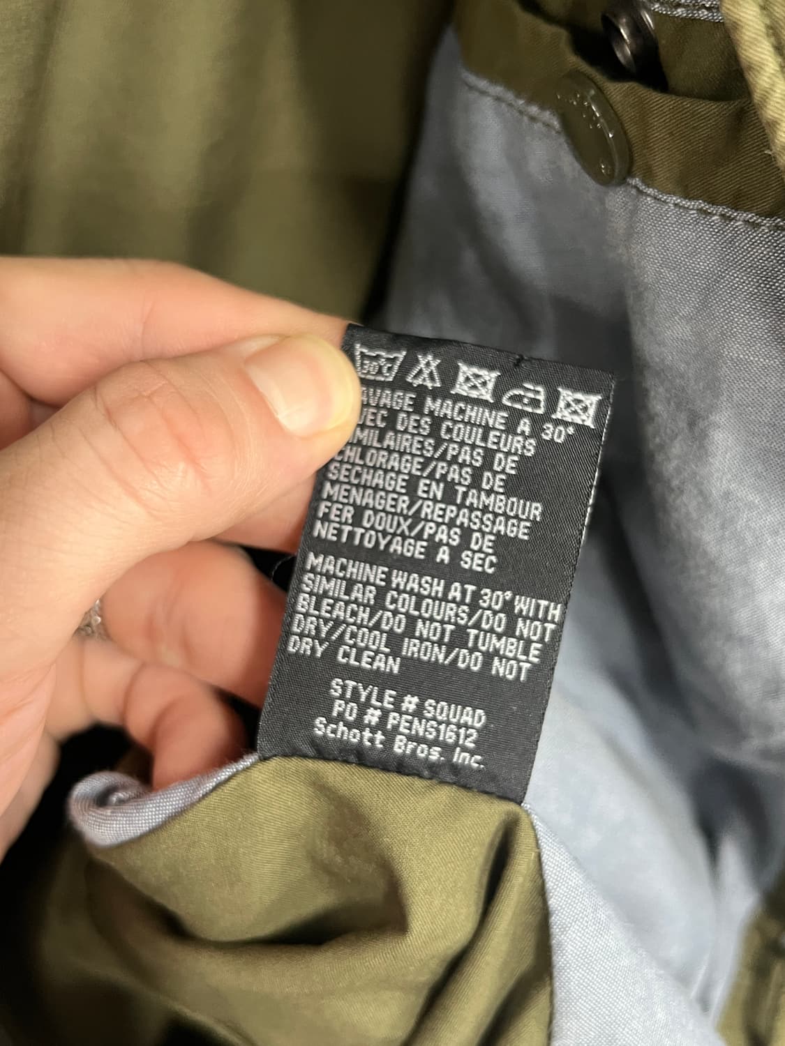 Schott Military 쇼트 야상 m65 필드자켓 상품이미지9