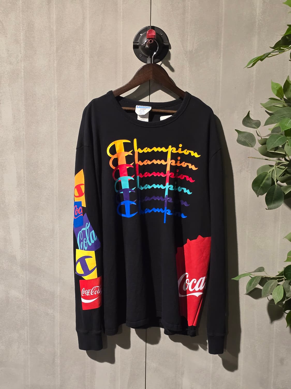 Champion x Coca-Cola 롱슬리브 티셔츠 상품이미지1