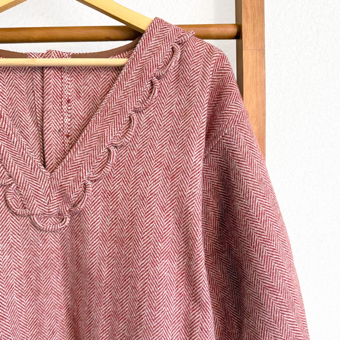 하나모요 헤링본 블라우스 상품이미지6