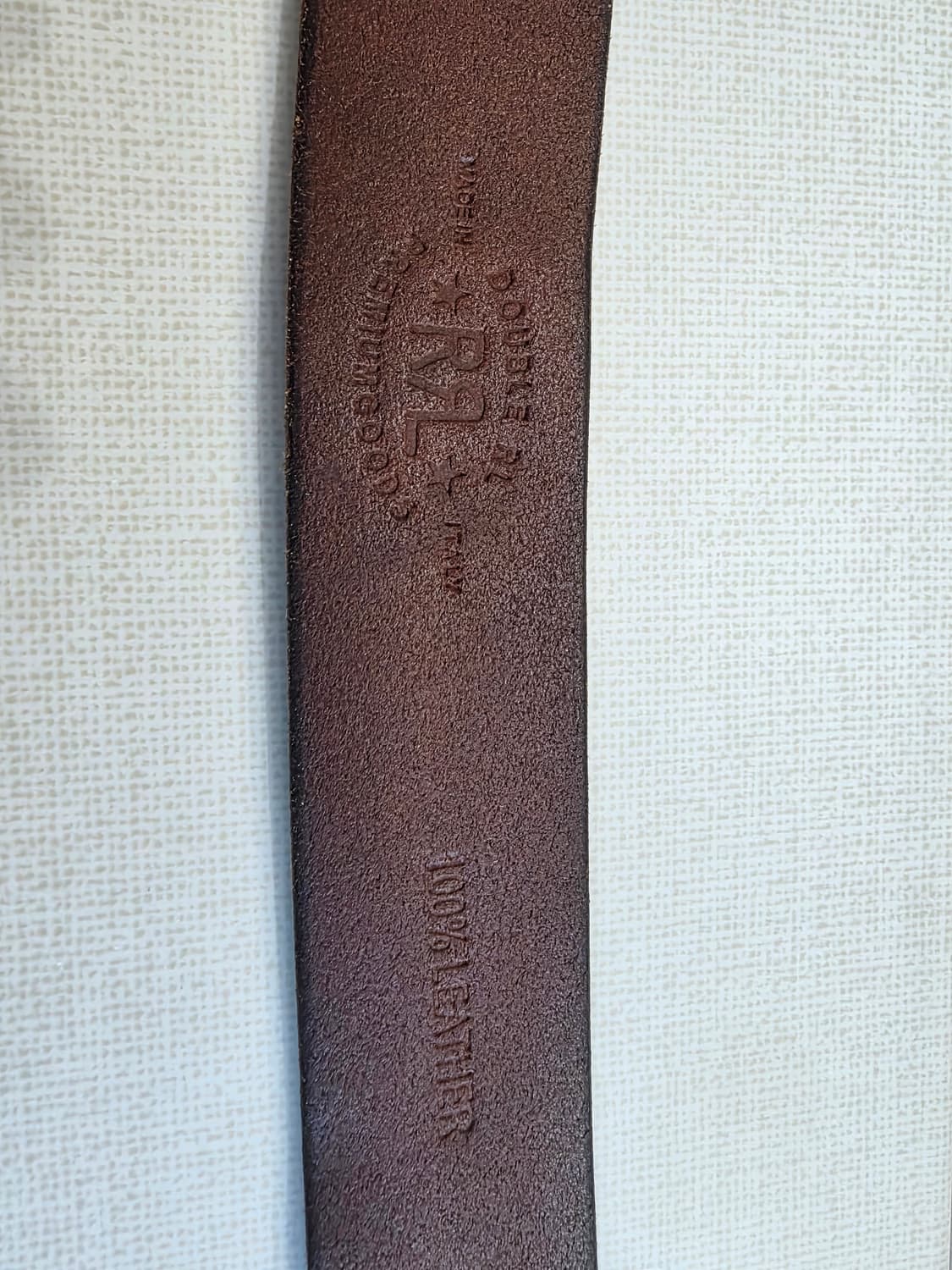 RRL 솔리드 브라스 벌링턴 벨트 상품이미지6