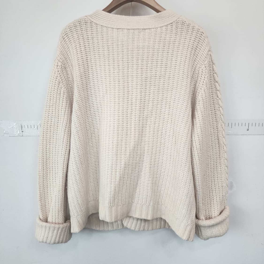 센존 진주 장식 가디건 상품이미지8