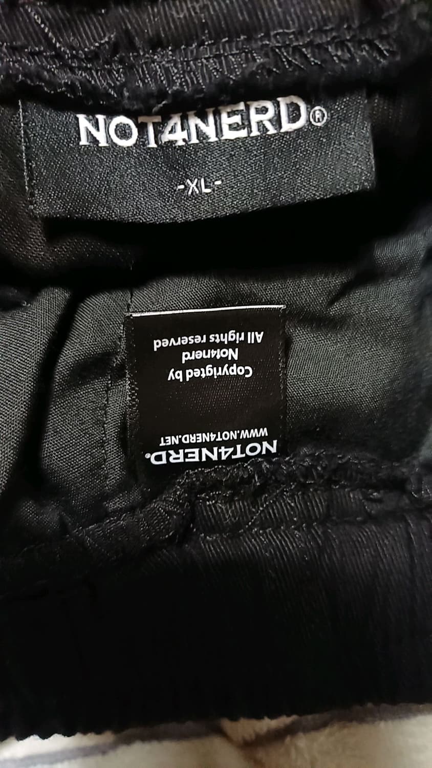 낫포너드 밴딩블랙면팬츠 XL 기장104 상품이미지2