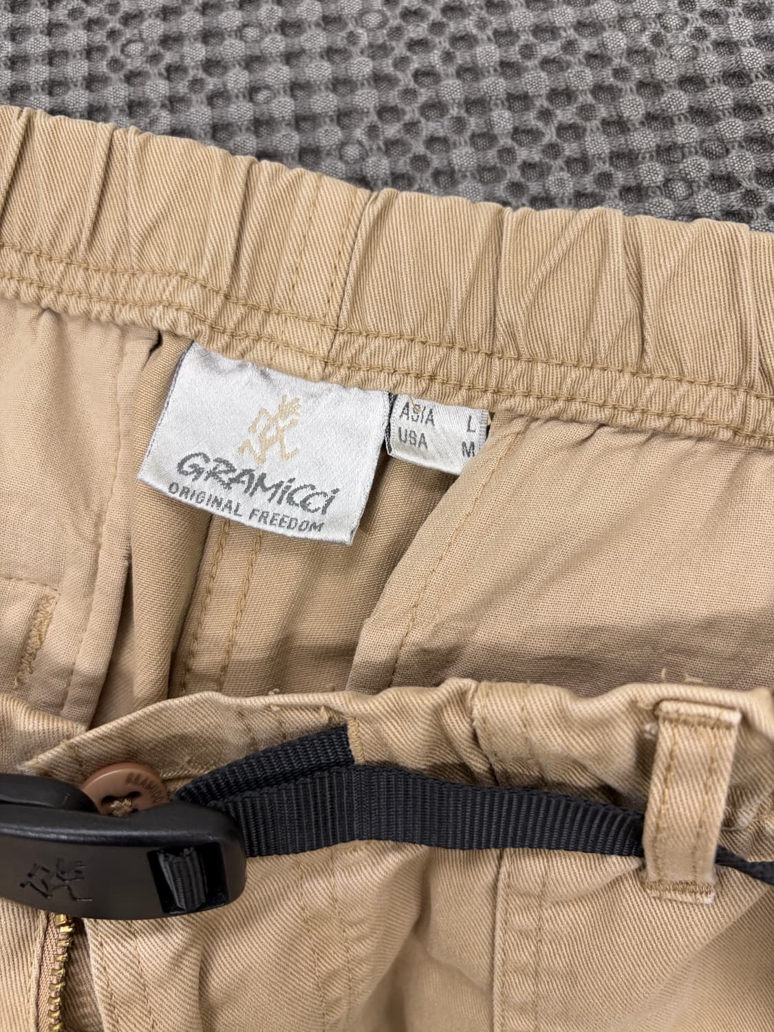 그라미치 루즈테이퍼드 베이지 L 상품이미지3