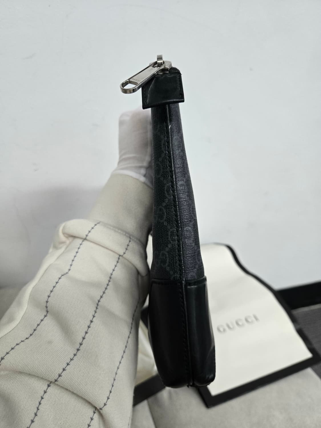 [보증서 정품] 구찌 웹삼선 클러치백 상품이미지3