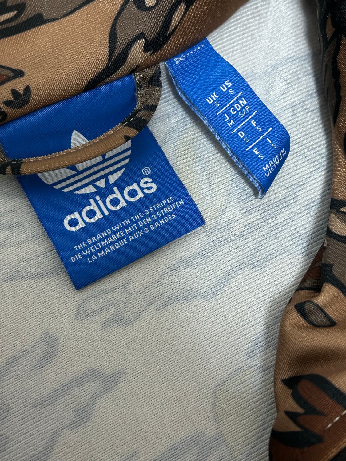 아디다스 파이어버드 낙엽 카모 트랙탑 져지 상품이미지6