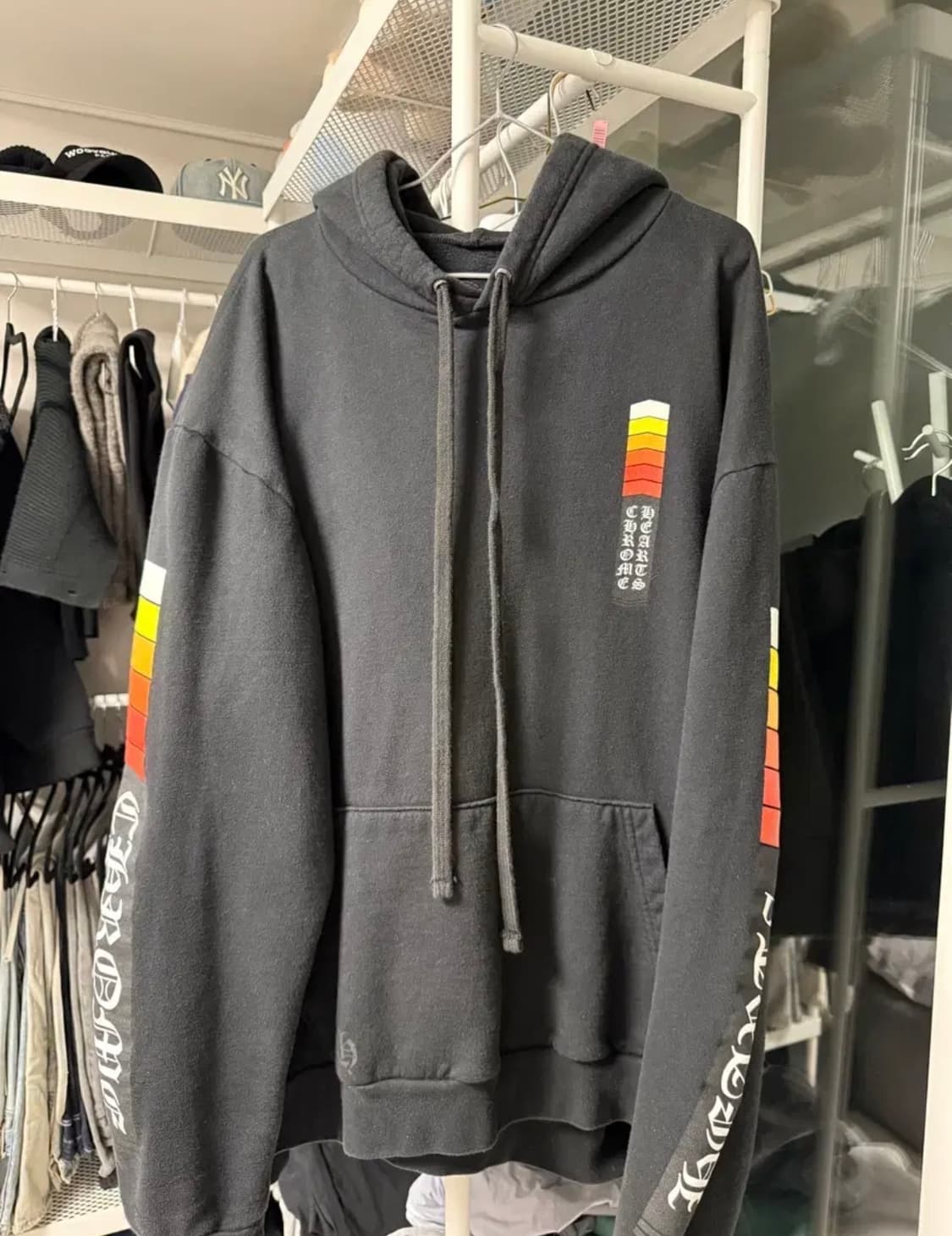 (급처)정품 크롬하츠 부스트 블랙 후드티 팔아요 상품이미지1