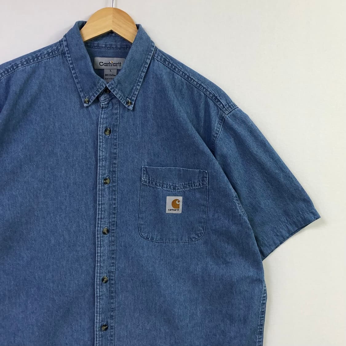 XL 칼하트 데님 셔츠 상품이미지1