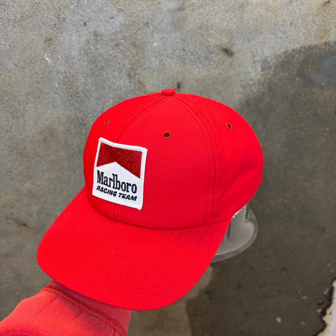 90s Made in USA 빈티지 말보로 레이싱 볼캡 스냅백 모자  상품이미지3