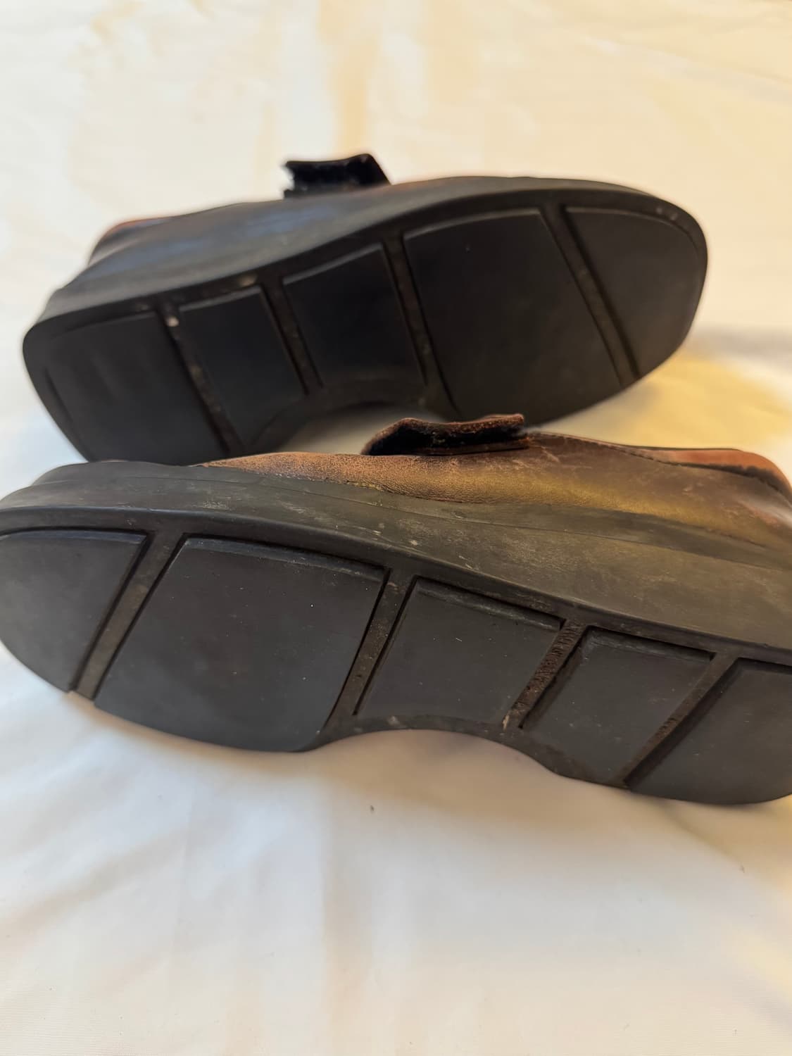 Prada 99aw square toe leather shoes 상품이미지7