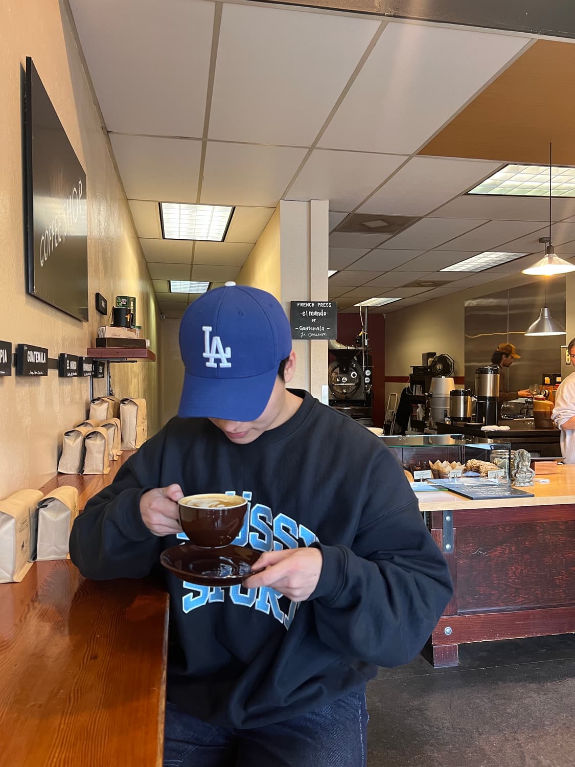 스투시 스포츠 릴렉스드 워시드 셋업 상품이미지2