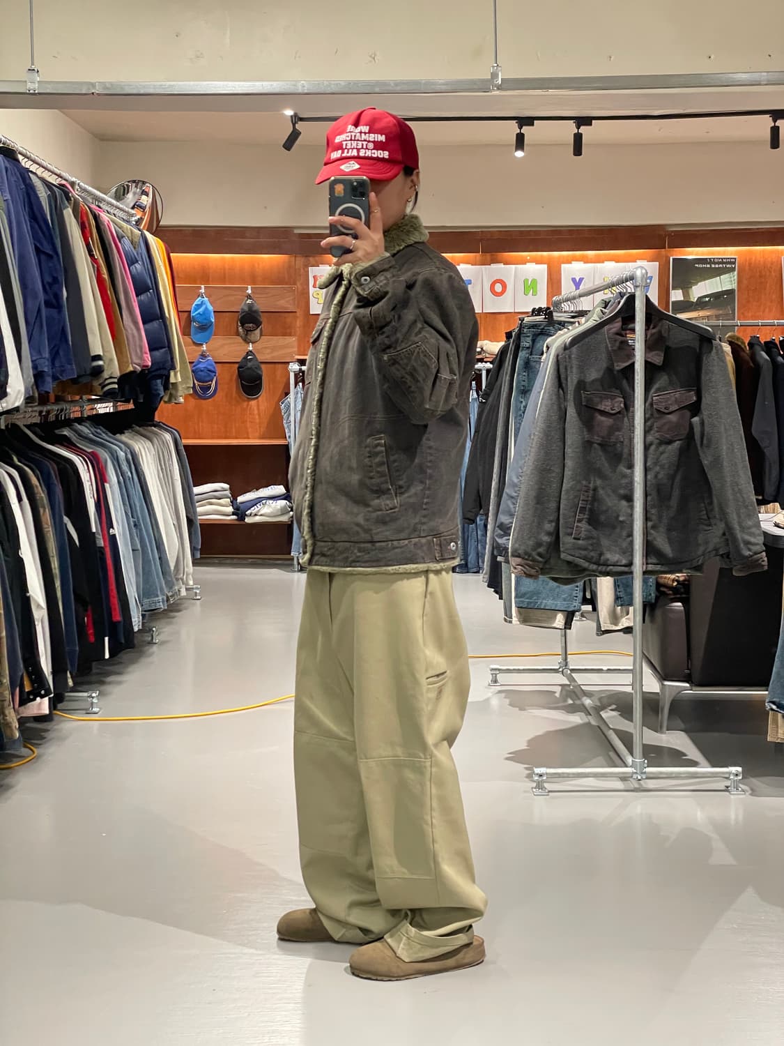 빈티지 Y2K 쉐르파 데님자켓  상품이미지3