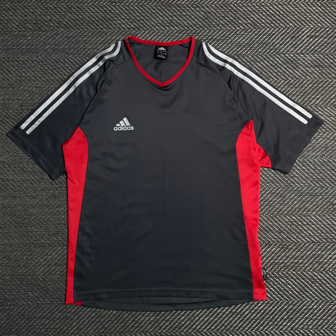 아디다스 배색 풋볼 트레이닝 삼선 반팔 탑y 5172 상품이미지2