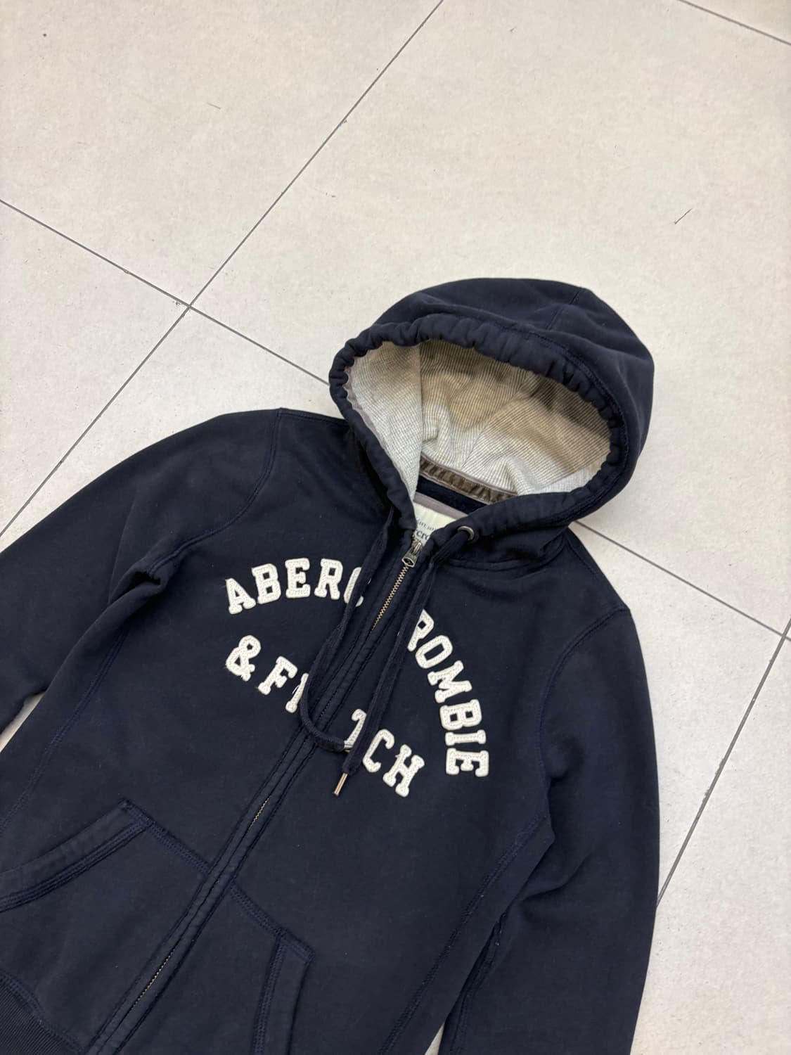 아베크롬비 피치 네이비 후드집업  상품이미지3