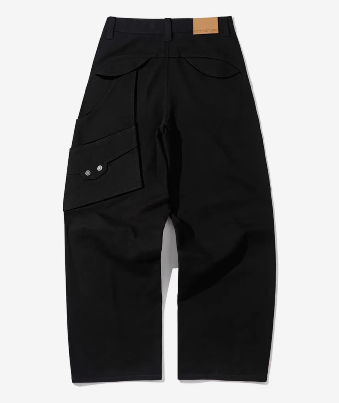 세컨모놀로그 코튼 빅포켓 볼트 워크 팬츠 m size 상품이미지1