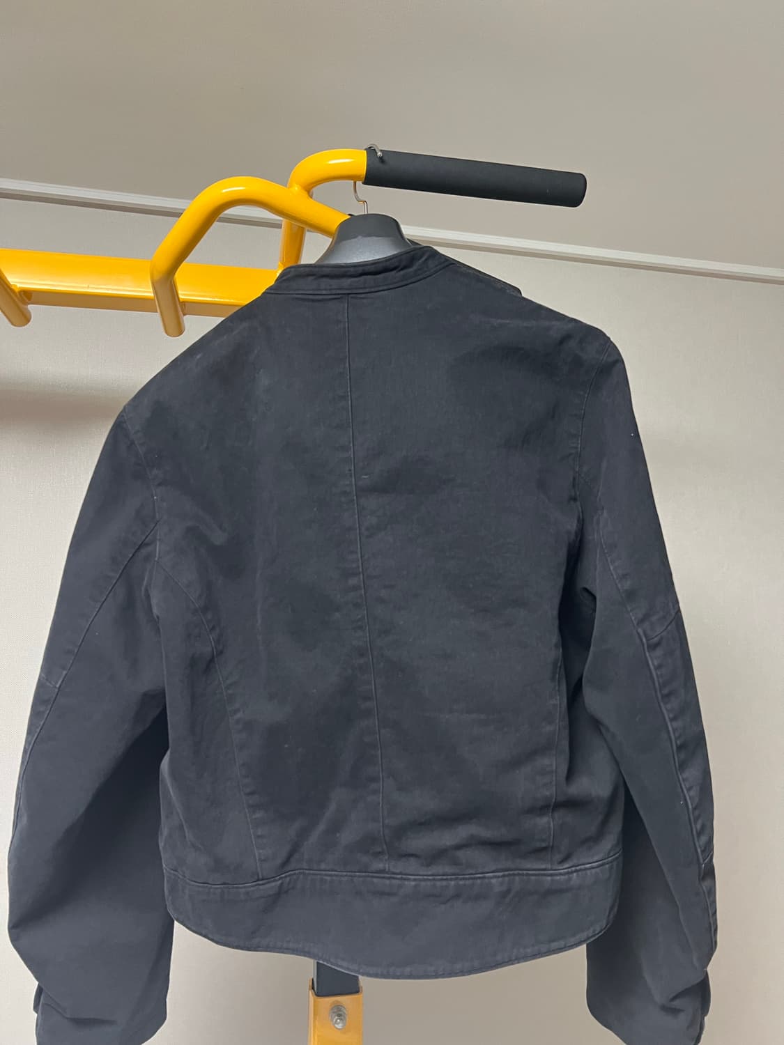 토니웩 가먼트 다이드 코튼 카페 레이서 자켓 m사이즈 상품이미지4