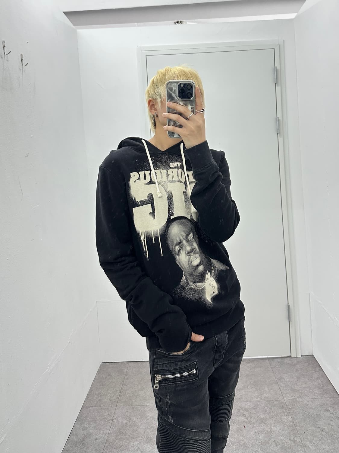 The Notorious B.I.G. x H&M printing hood 상품이미지2