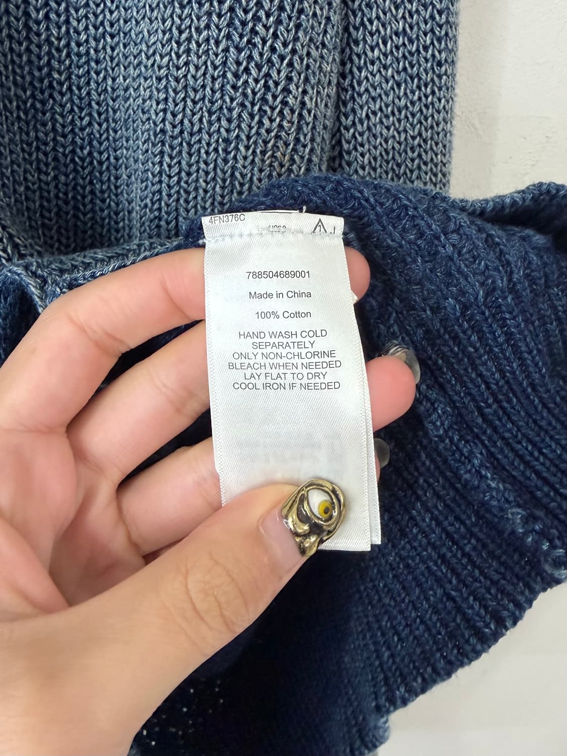 데님 앤 서플라이 랄프로렌 인디고 니트 자켓 상품이미지6