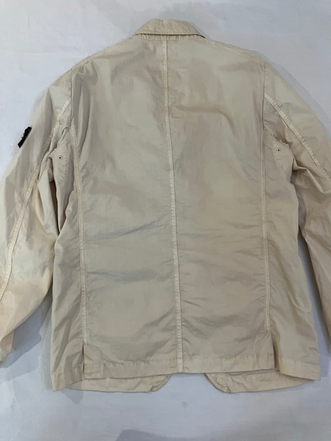 14ss 스톤아일랜드 아카이브 텔라 블레이저 자켓 크림 상품이미지6