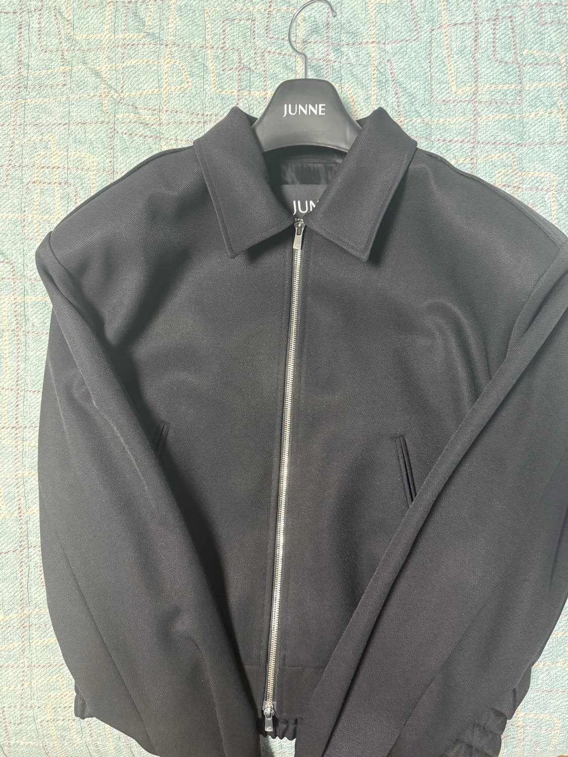 준느 j39 도비 블루종 M 상품이미지1