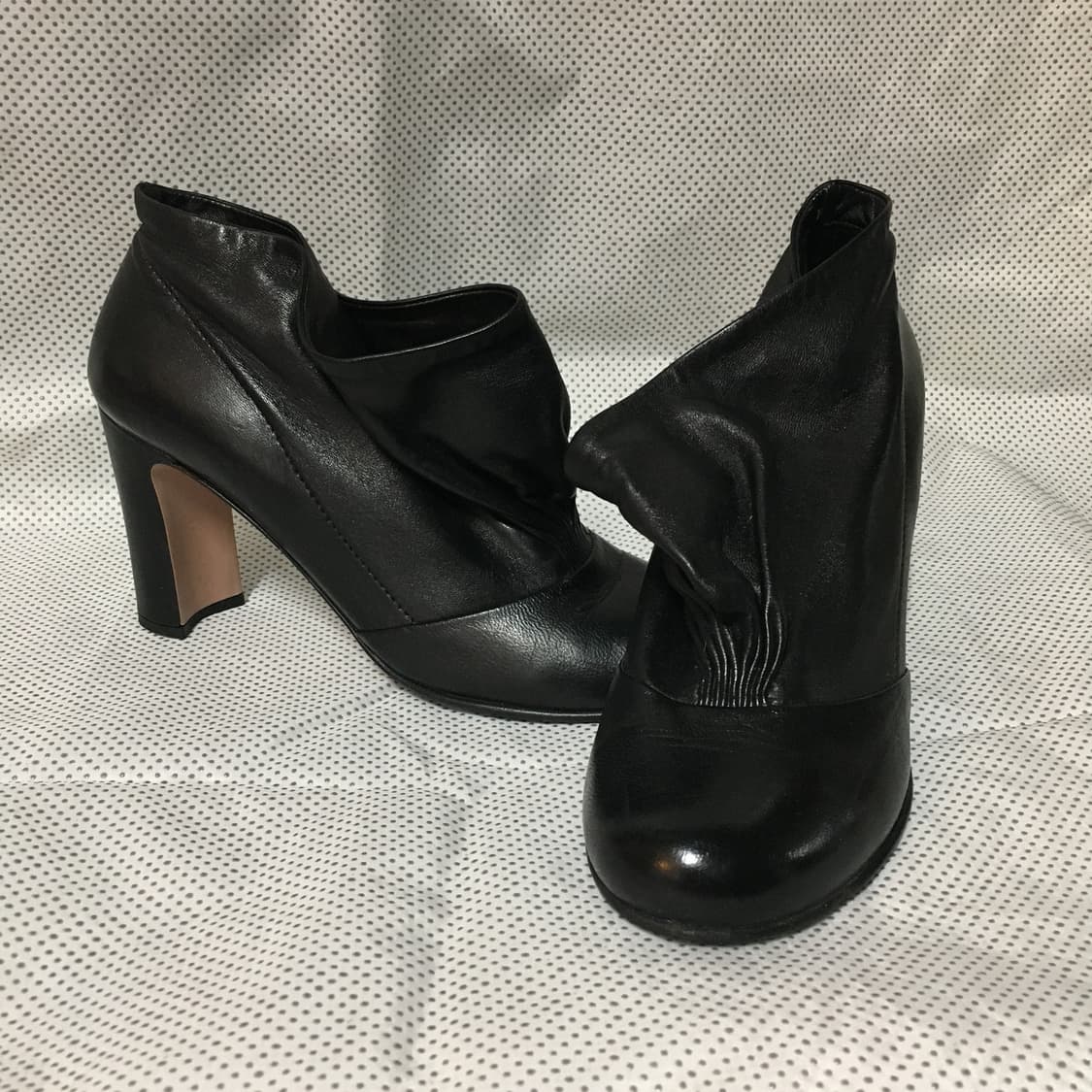 Prada black chunky high heels 상품이미지2